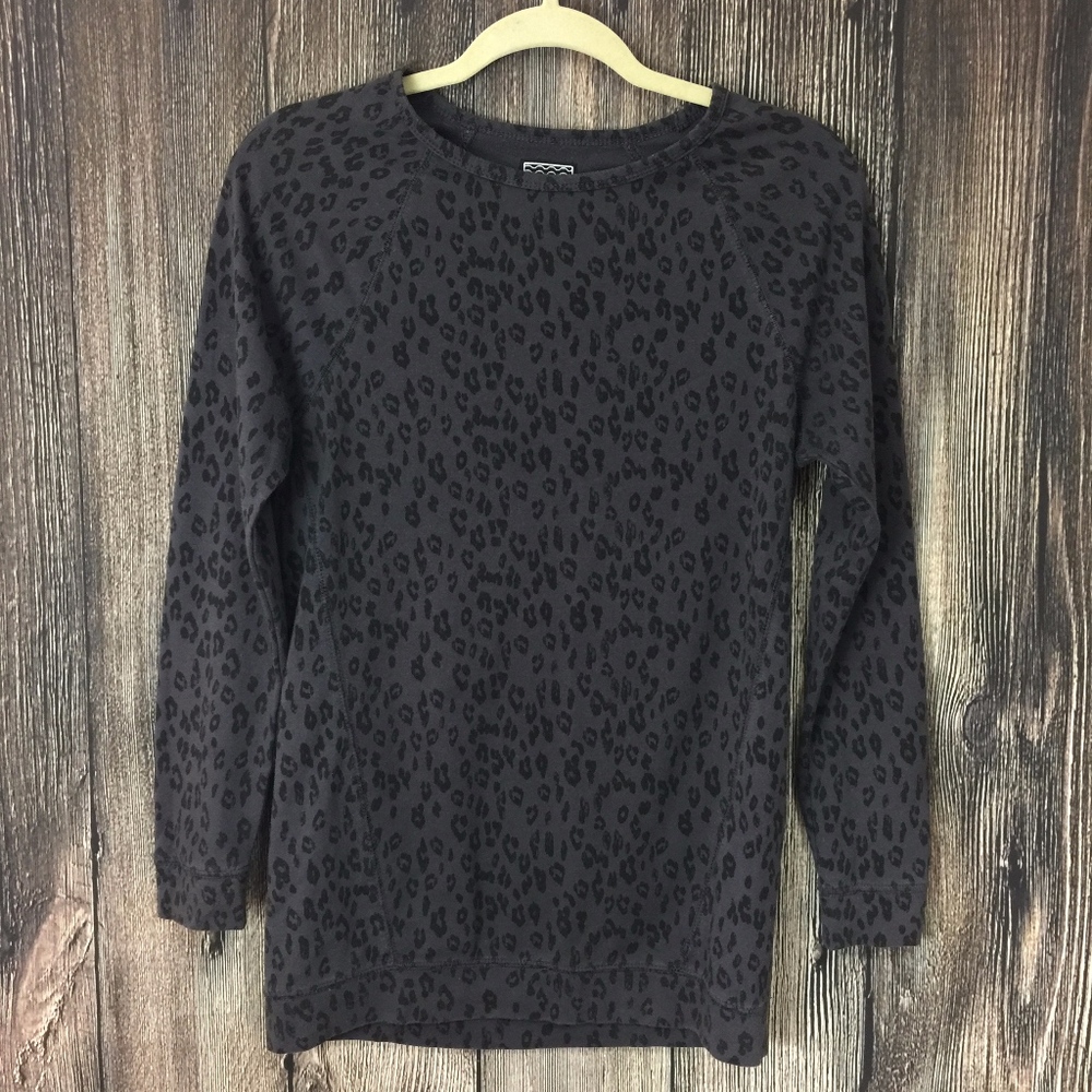 🌸 Womens EMPPRE Long Shirt XS Leopard Z2